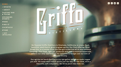 Keith R White - Griffo Distillery